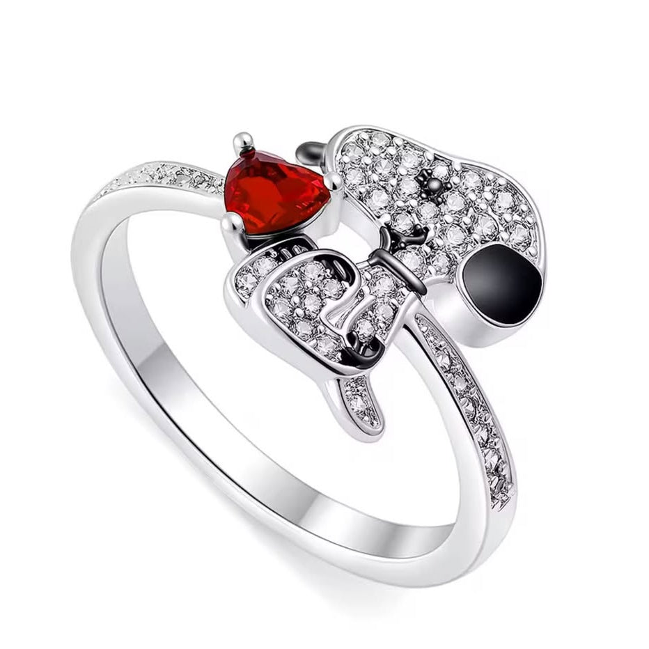 Snoopy Sliver Ring