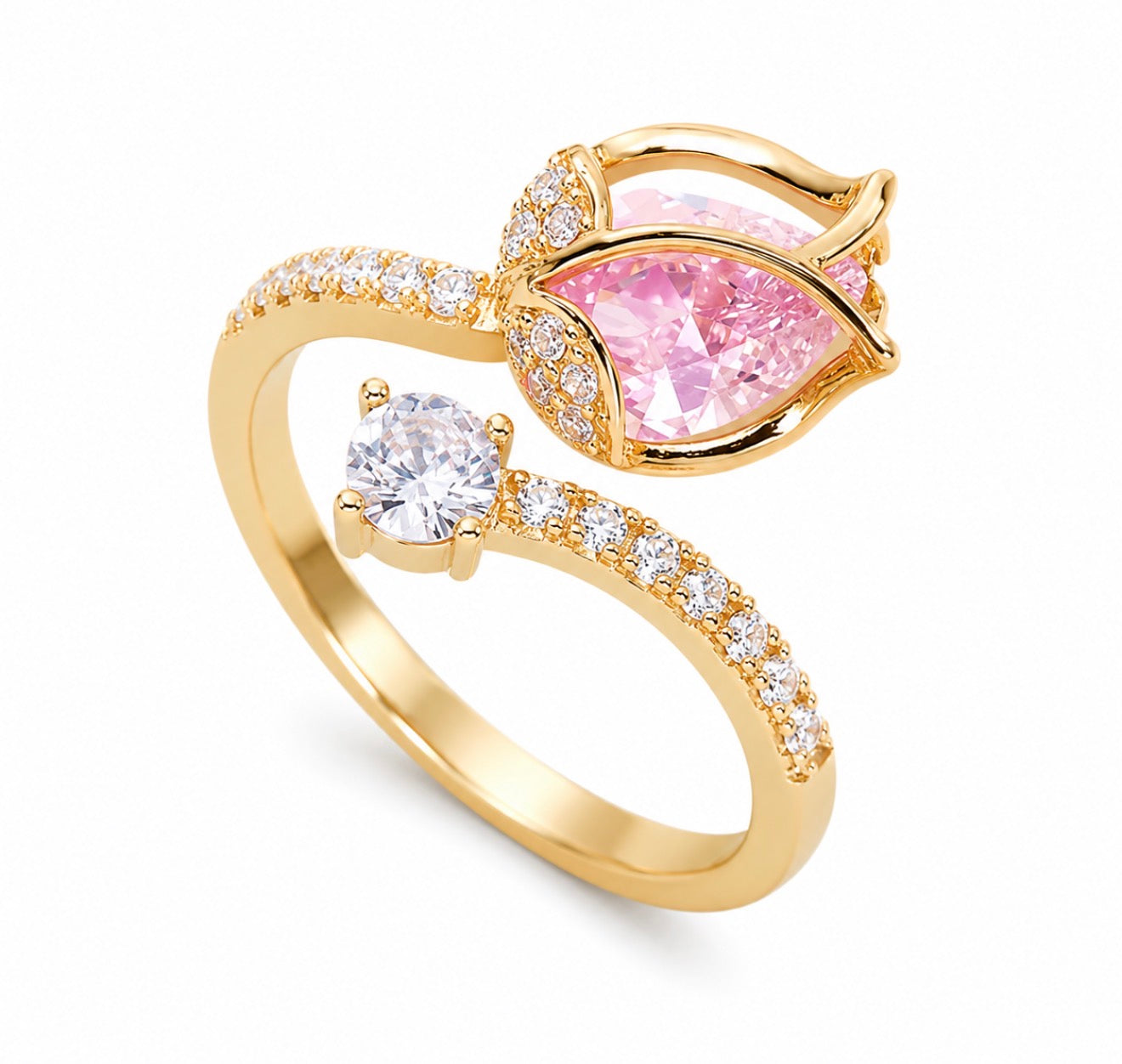 Pink shine of vow