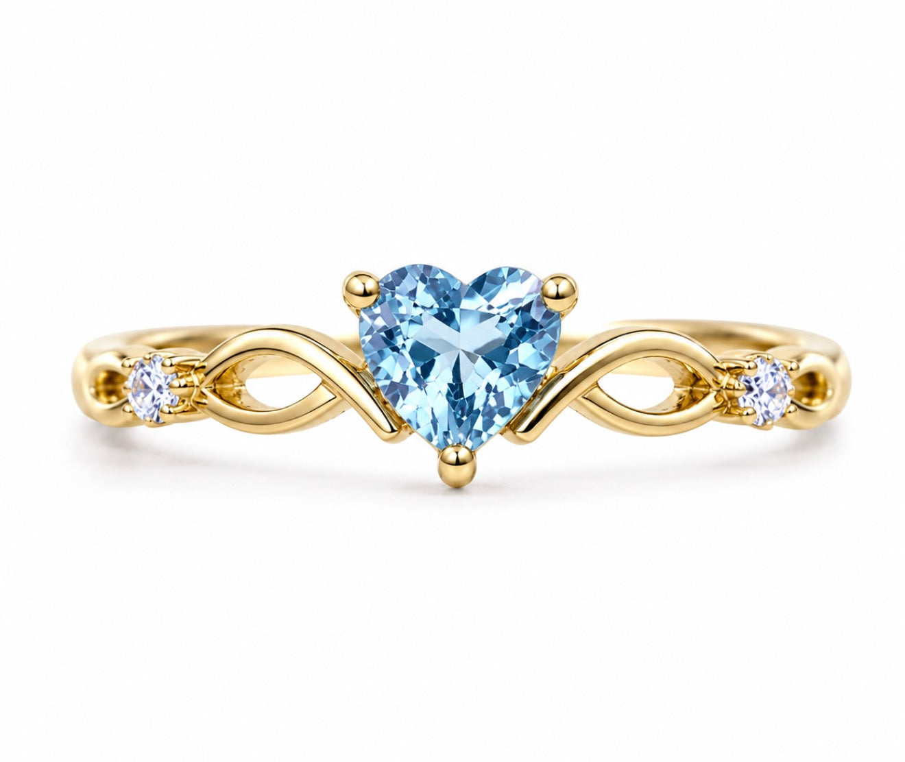 Blue Heart Ring & Forever